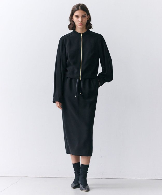 BEIGE， RUE / ドライタッチコンパクトブルゾン Black