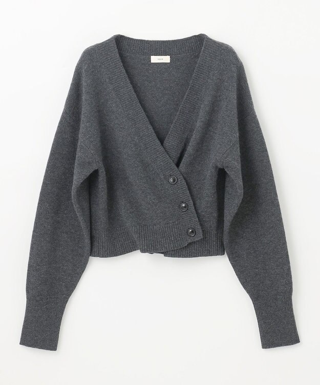 NAVE 【Nave】ウールカシミヤ カーディガン グレー系
