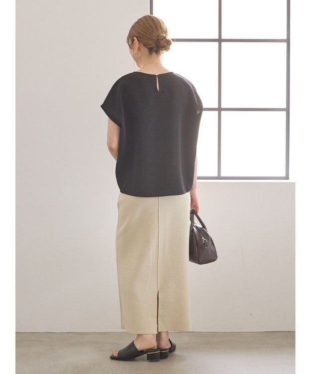 AMERICAN HOLIC ミラノリブニットタイトスカート Ivory