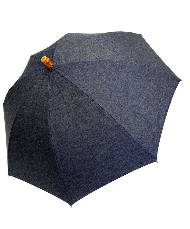 +RING 【プラスリング】【限定/日本製】岡山デニム 晴雨兼用長傘 52cm SR452 NVY 紺
