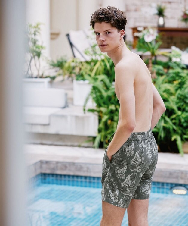 San-ai Resort（三愛水着楽園） 【SALE】メンズ水着　M・L・LL　【San-ai Resort（サンアイリゾート）】 カーキ