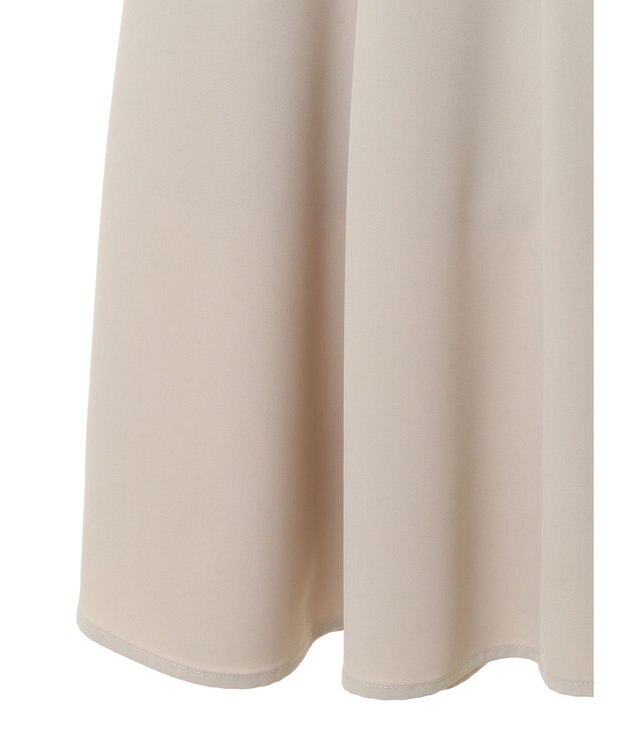 earth music&ecology パール付きマーメイドスカート Ecru