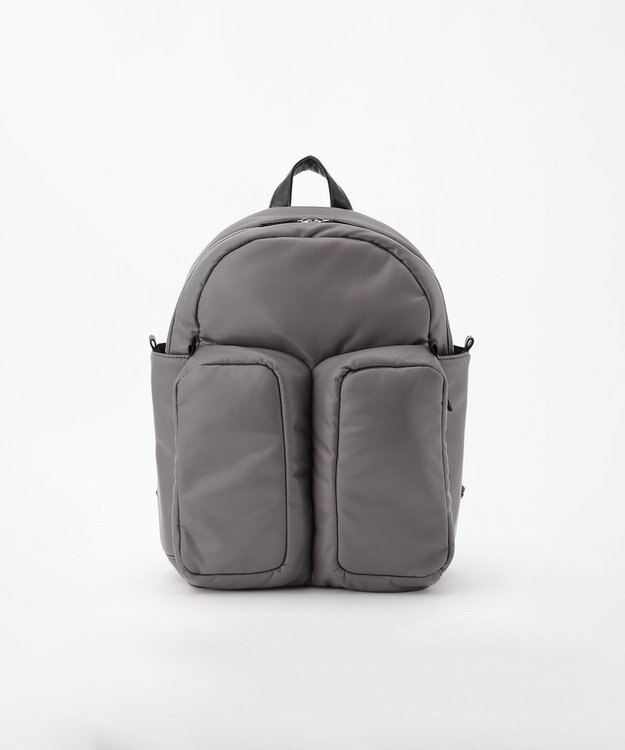JOSEPH HOMME シンセティックソフトレザー　バックパック グレー系