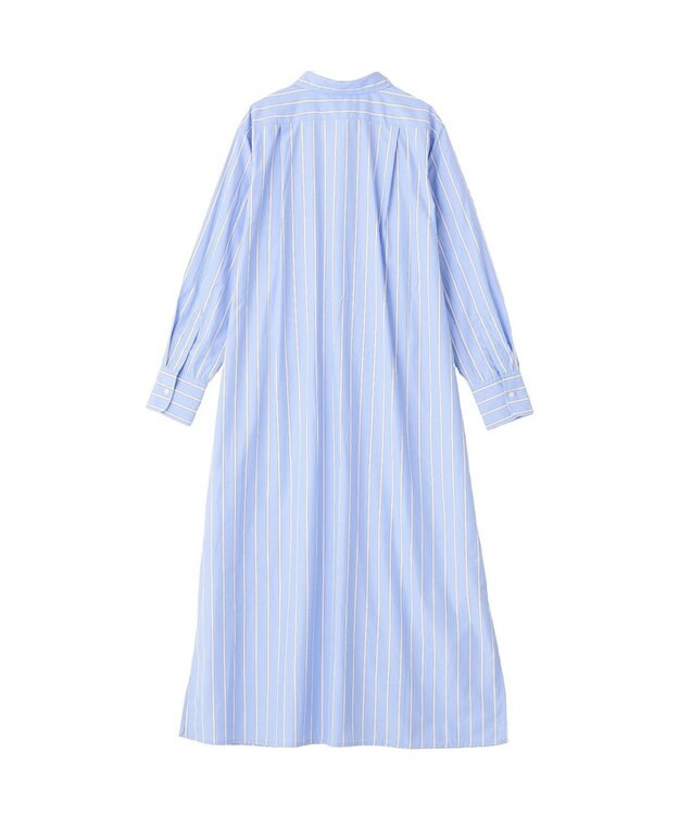 CRAFT STANDARD BOUTIQUE ストライプシャツワンピース Stripe Beige