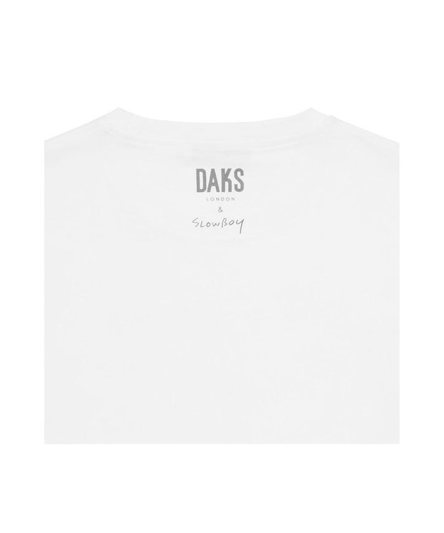 DAKS SLOWBOY Tシャツ〈テニス〉 ホワイト