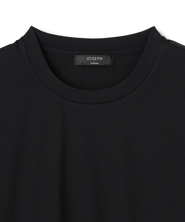JOSEPH HOMME ハイゲージベアスムース　クルーネック長袖Ｔシャツ ブラック系