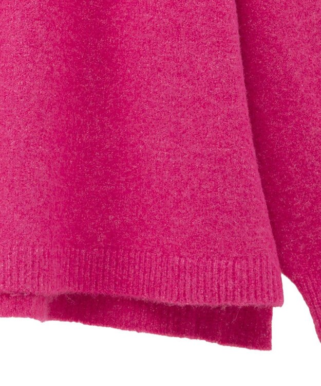 YECCA VECCA Vネックルーズニット Pink