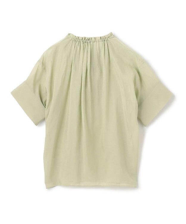 BEIGE， LILAC / ギャザーブラウス Sage