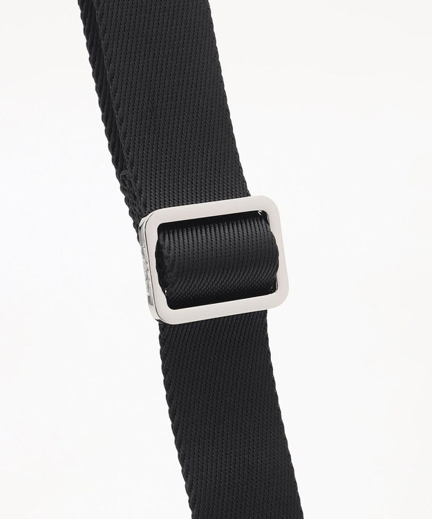 Y'SACCS サークルパッチショルダーバッグ ブラック