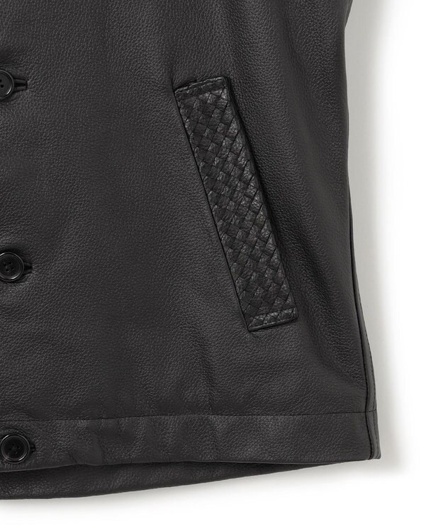 JOSEPH HOMME 【HIGH GRADE LINE】和牛レザー　レザーブルゾン ブラック系