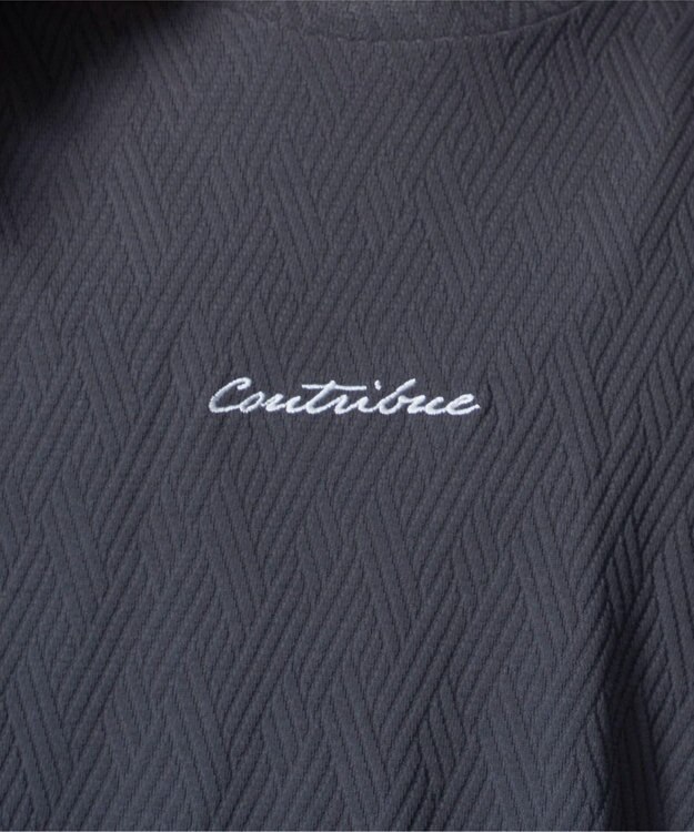 WEGO フクレジャガードフェイクレイヤードT（SS） ブラック中濃色