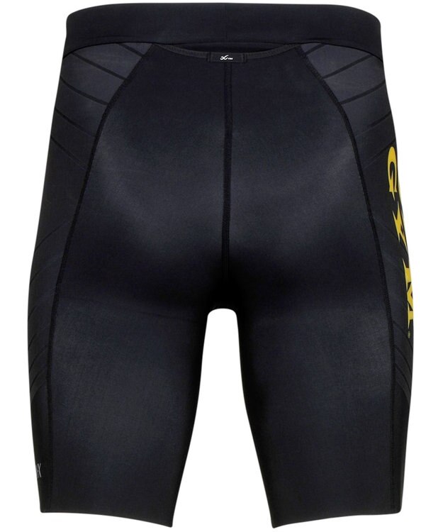 CW-X 【MEN】 CW-X 【GOLD'S GYMコラボ】 メンズスポーツタイツ CW-X史上最高の安定感(腰回り) 腹圧サポート ひざ上丈 トレーニング マラソン CW-X Pro メンズ HPO546 /ワコール ブラック