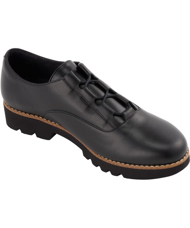 ASICS WALKING ペダラ ソフトラギッド レディース 3E 3.0cmヒール ブラック系