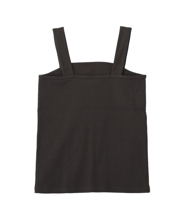 AMERICAN HOLIC 【抗菌防臭】スクエアベアタンクトップ Charcoal Gray