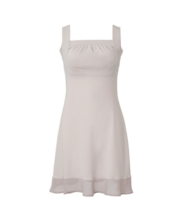 BRADELIS New York 【BRADELIS NewYork peace】　綿混楽々バストスリップ パールグレージュ