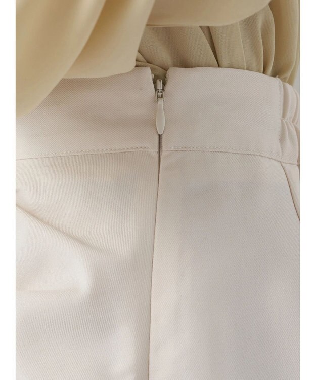 earth music&ecology ギャザーナロースカート Ivory