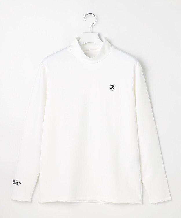 23区GOLF 【MEN】ストレッチダンボールモックネック ホワイト系