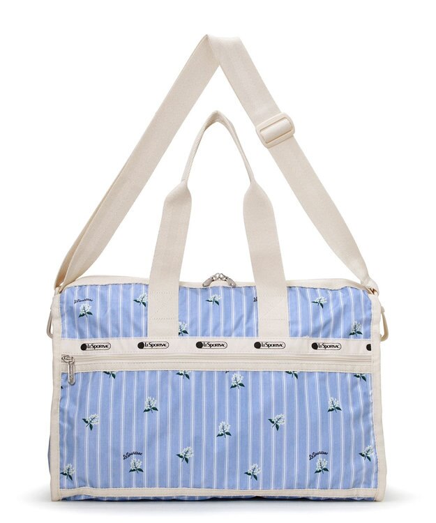 LeSportsac DELUXE MED WEEKENDER/ジャスミンストライプ ジャスミンストライプ