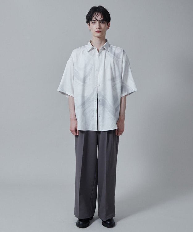 WEGO アムンゼンパターンBIGシャツ（S） 柄2