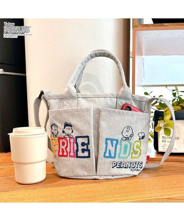 ROOTOTE 8503【ルートート】スヌーピー IP.べビールー.ポケッツ.ピーナッツ-1C 02：フレンズ