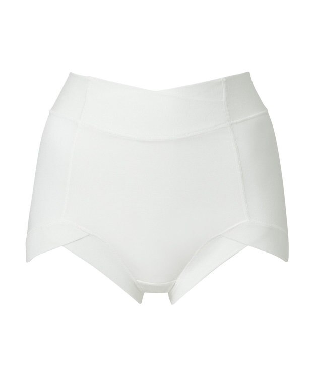 BRADELIS New York 【BRADELIS NewYork peace】　綿混楽々ハイウエストショーツ オフホワイト