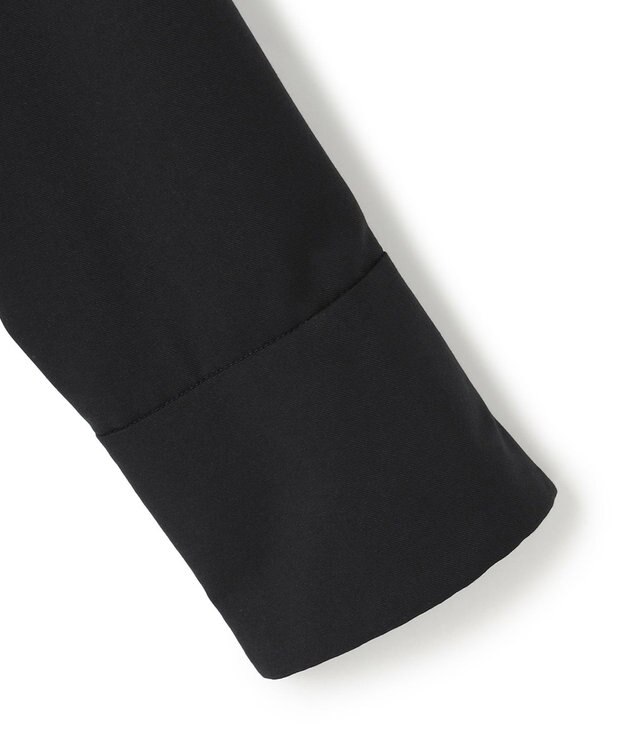 ICB L 【洗える】 レースコンビブラウス ブラック系