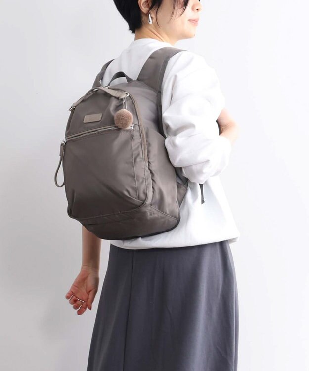 ACE BAGS & LUGGAGE kanana project PJ-15 ライトリーバッグ リュックサック M 17373 カナナプロジェクト 軽量 エキスパンド グレージュ