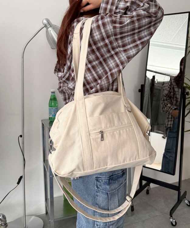 WEGO 2wayBIGボストンショルダー キナリ