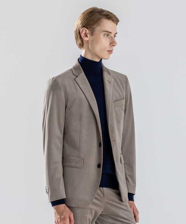 JOSEPH HOMME 新素材【ストレッチ】トリコードストレッチ　ジャケット ベージュ系