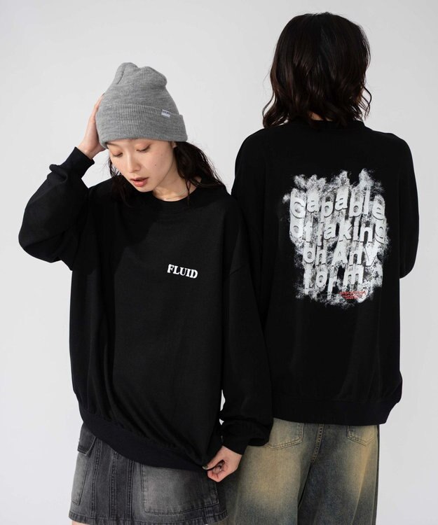 WEGO 【2025年秋冬新作/SMLXLサイズ展開/ユニセックス着用ITEM】アソートグラフィックプルオーバー 柄18