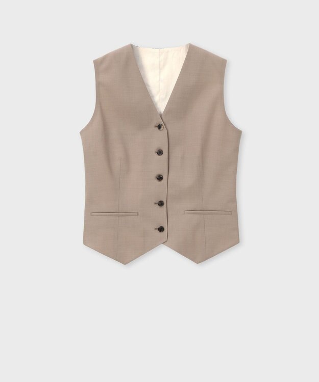 Paul Smith クリスプウール ベスト ライトベージュ