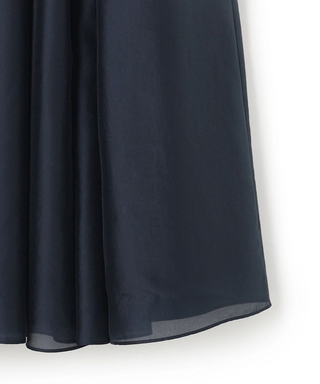 BEIGE， CLARK / タックボリュームスカート Navy