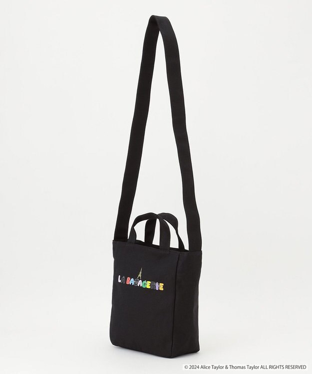 LA BAGAGERIE BARBAPAPA×LA BAGAGERIE   バーバパパコラボ　2WAYバッグ　Ｓ ブラック