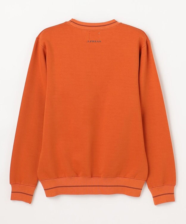 J.PRESS KIDS 【140-170cm】ダンボール ロゴエンブロイダリー トレーナー オレンジ系