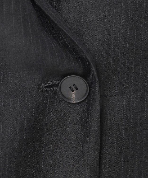 ICB 【接触冷感・速乾・洗える】 リヨセルシアー ジャケット ブラックストライプ系