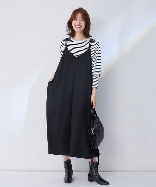 ANY ロングスリーブ テールＴシャツ ボーダー