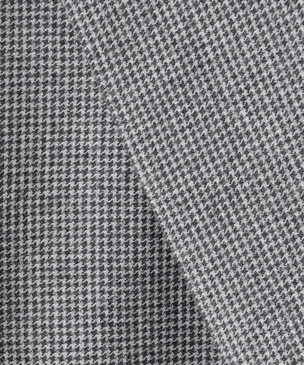 GOTAIRIKU 【CANONICO/カノニコ】サキソニーウールコットンブレンド ジャケット_グレー千鳥柄 ライトグレー×千鳥格子