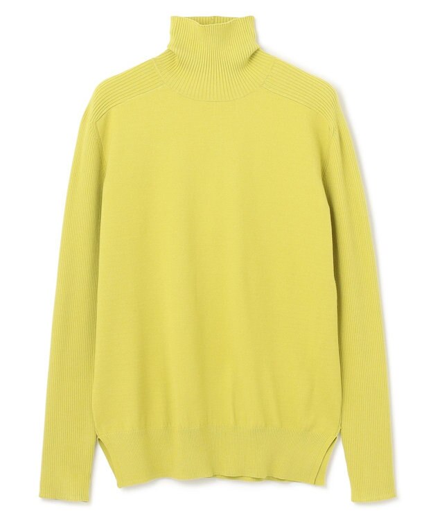 BEIGE， 【S-size】WILLOW / ハイネックニット Chartreuse