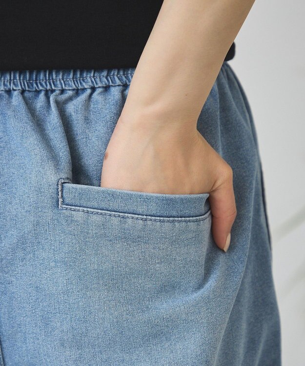 AMERICAN HOLIC イージーデニムワイドパンツ Light Indigo