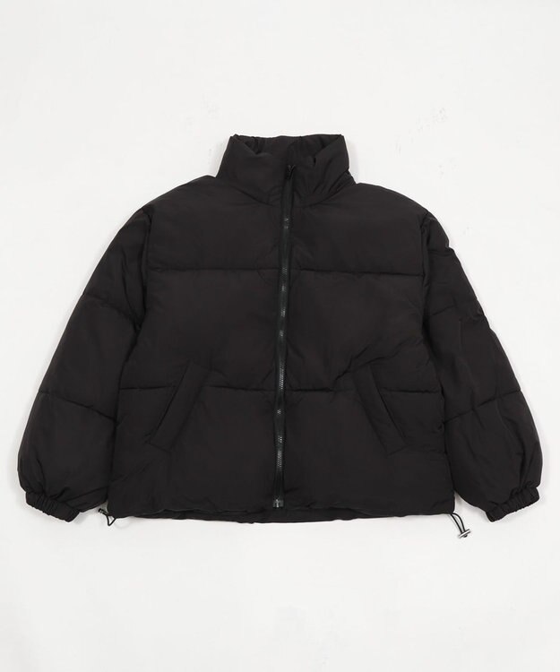 WEGO 3WAYファーフードパファーブルゾン ブラック