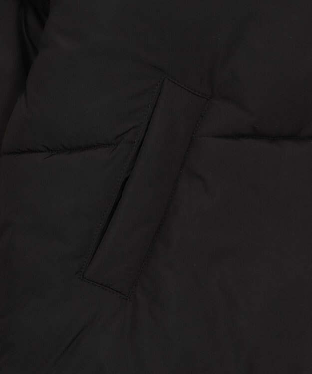 WEGO 3WAYファーフードパファーブルゾン ブラック