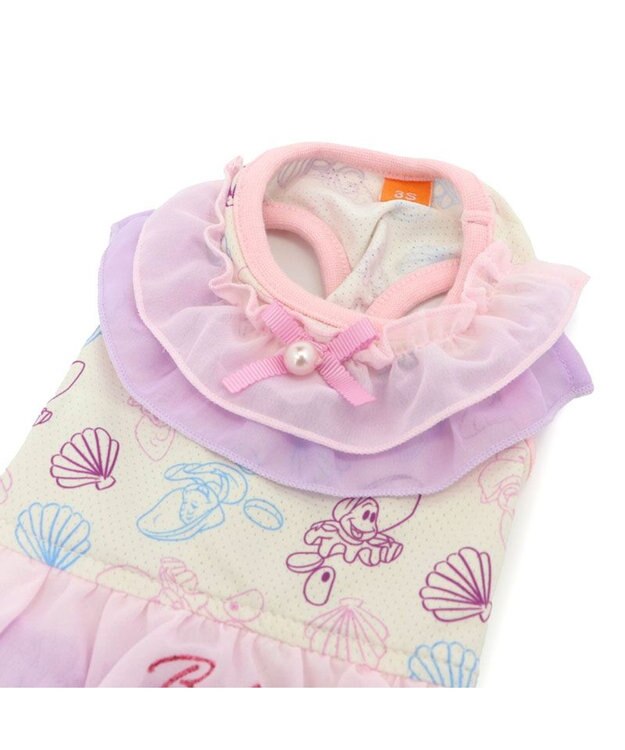 PET PARADISE ディズニー ヤングオイスター エコメッシュ ワンピース 小型犬 ピンク