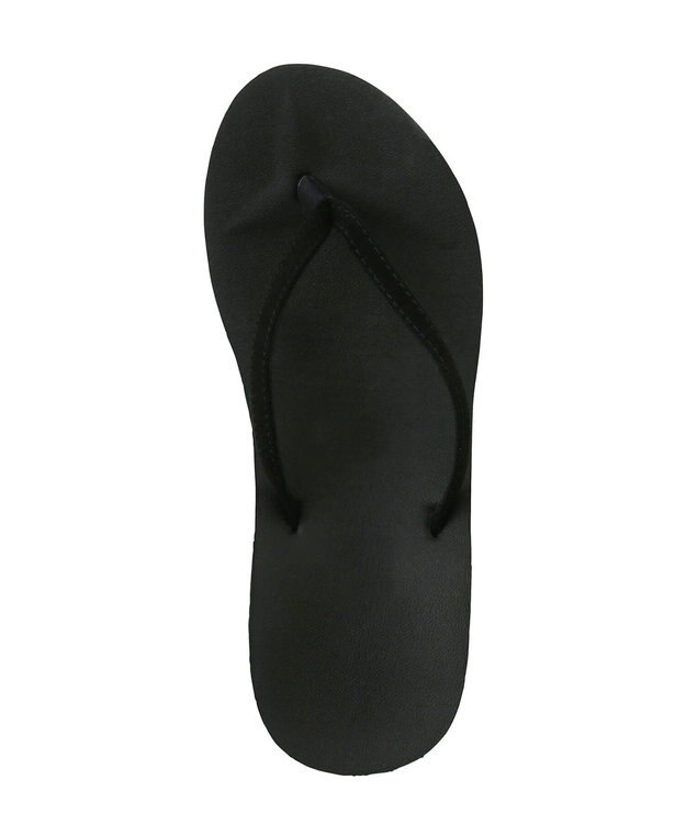 San-ai Resort（三愛水着楽園） シンプル厚底ビーチサンダル【San-ai Resort（サンアイリゾート）】 ブラック