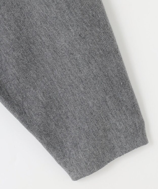 自由区 L 【WEB&一部店舗限定】スムージーニット カーディガン チャコール