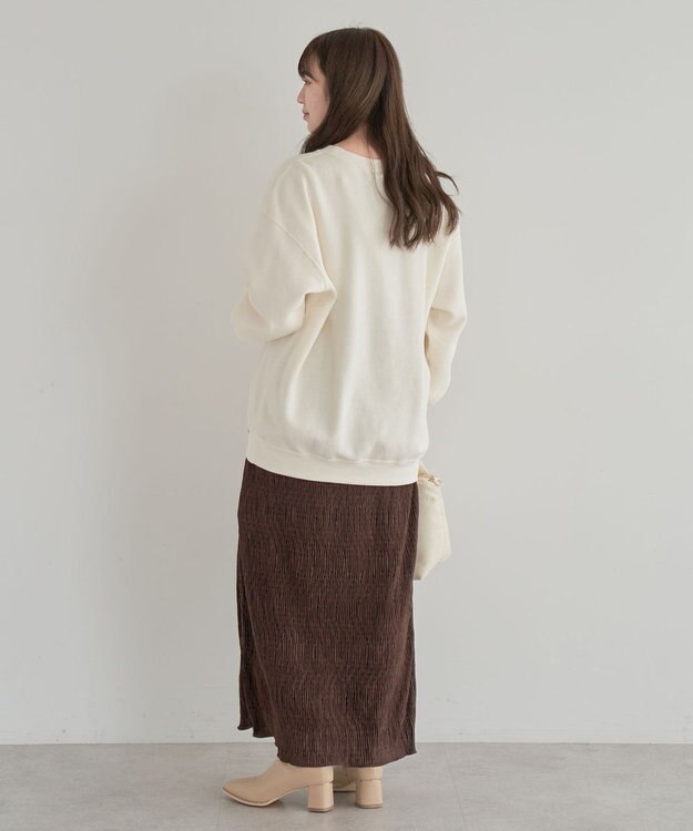 Green Parks ■ＲＵＳＳＥＬＬ　ロゴ刺繍スウェット Charcoal Gray