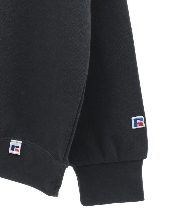 Green Parks ■ＲＵＳＳＥＬＬ　ロゴ刺繍スウェット Charcoal Gray