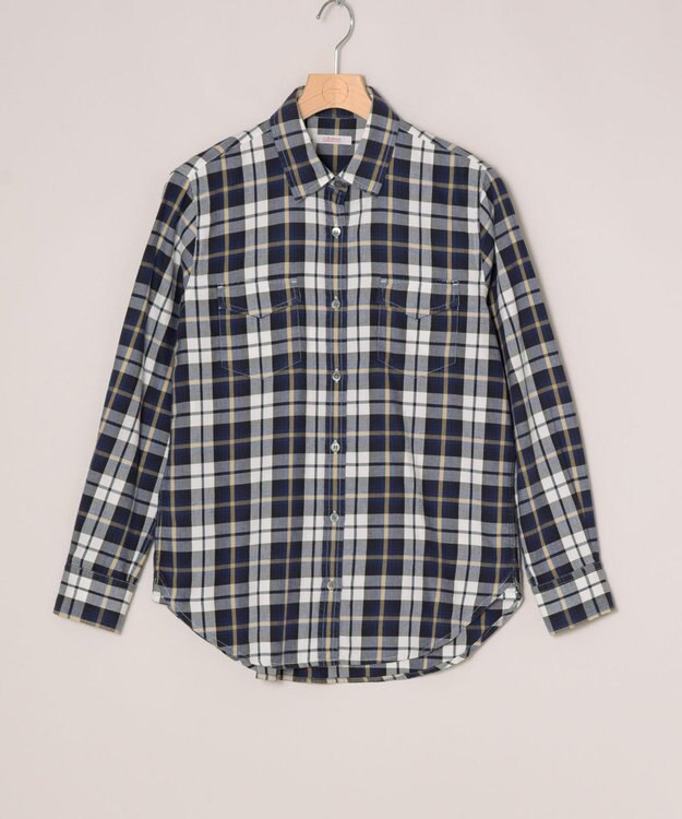 ONWARD Reuse Park 【23区】ブラウス秋冬 ネイビー