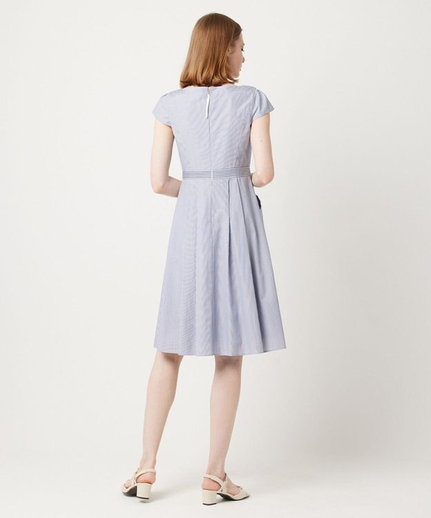 TOCCA 【洗える】STRIPE PARTY ドレス ブルー系5