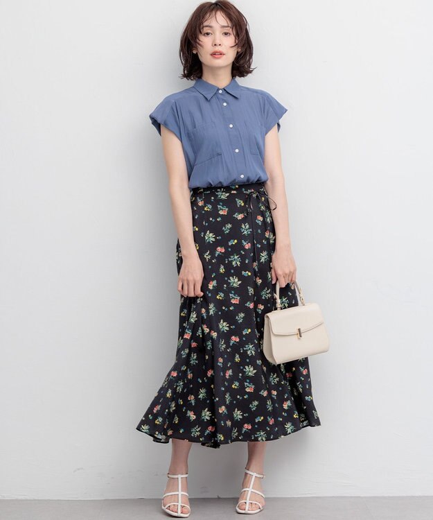 組曲 トップハンドル ハンドバッグ アイボリー系