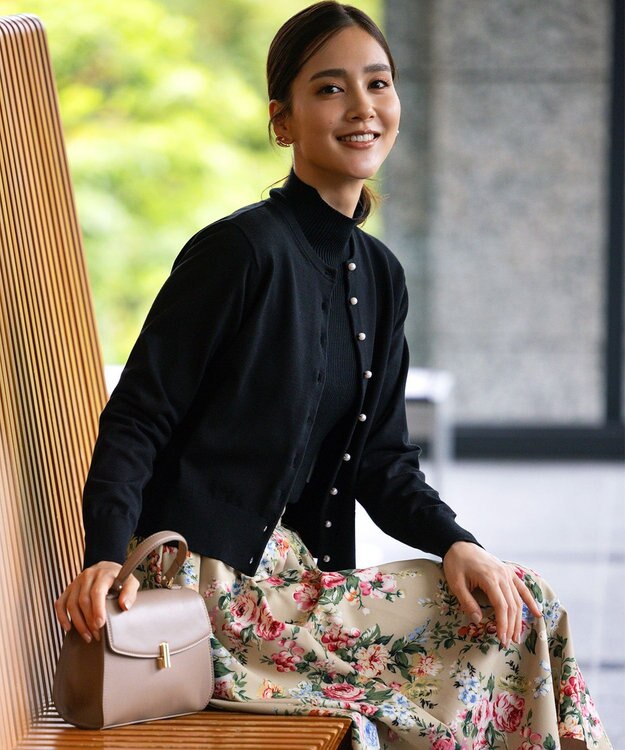 組曲 トップハンドルハンド バッグ ベージュ系